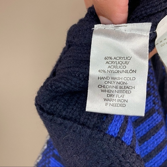 Loft Striped Assymetrical Zip Up Jacket M - Picture 4 of 5